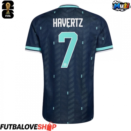 Dres Nemecko Kai Havertz #7 Preč MS 2026 Krátky Rukáv